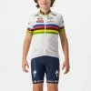 Castelli SOUDAL QUICK-STEP Maillot Vélo Enfant Kid Champion Du Monde 2023 -Tous les vélos Soldes Boutique soudal quick step maillot velo enfant kid champion du monde 2023